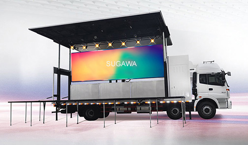 Attractive Advertising & Performance Vehicle-Mobile Stage Truck